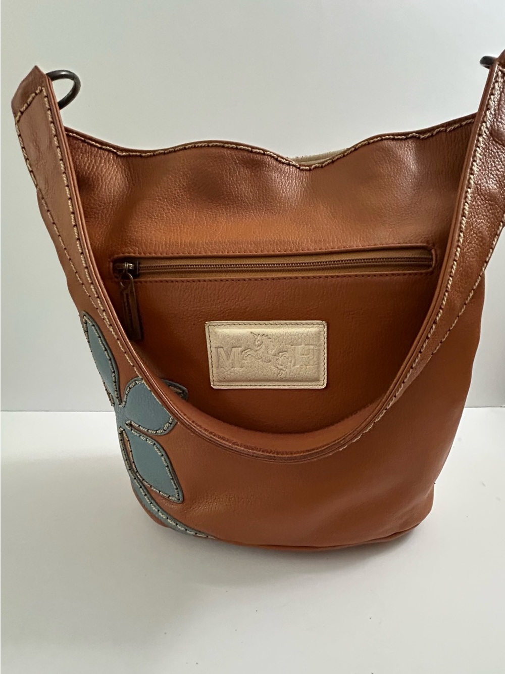 Mario Hernández- Women’s Brown Leather Shoulder Bag